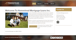 Desktop Screenshot of homesteadme.com